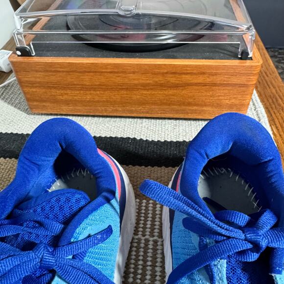 New Balance Fresh Foam Kaiha Running Sneaker Women 7 Blue Athleisure Walk Comfy - Picture 3 of 11